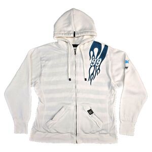 Chase Authentics Carl Edwards #99 Nascar Ladies Size XL Hoodie Zip Up Y2K Vtg